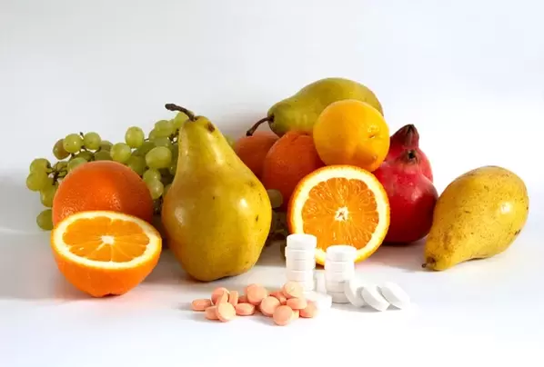 vitamini v sadju in tablete za potenco